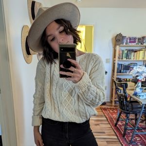 Vintage Ralph Lauren Cable Knit Sweater